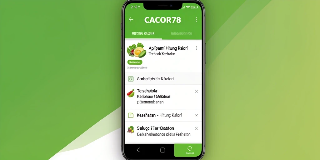Tampilan antarmuka CACOR78 yang sederhana dan fungsional.